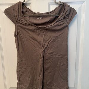 Loft Women's Gray Top